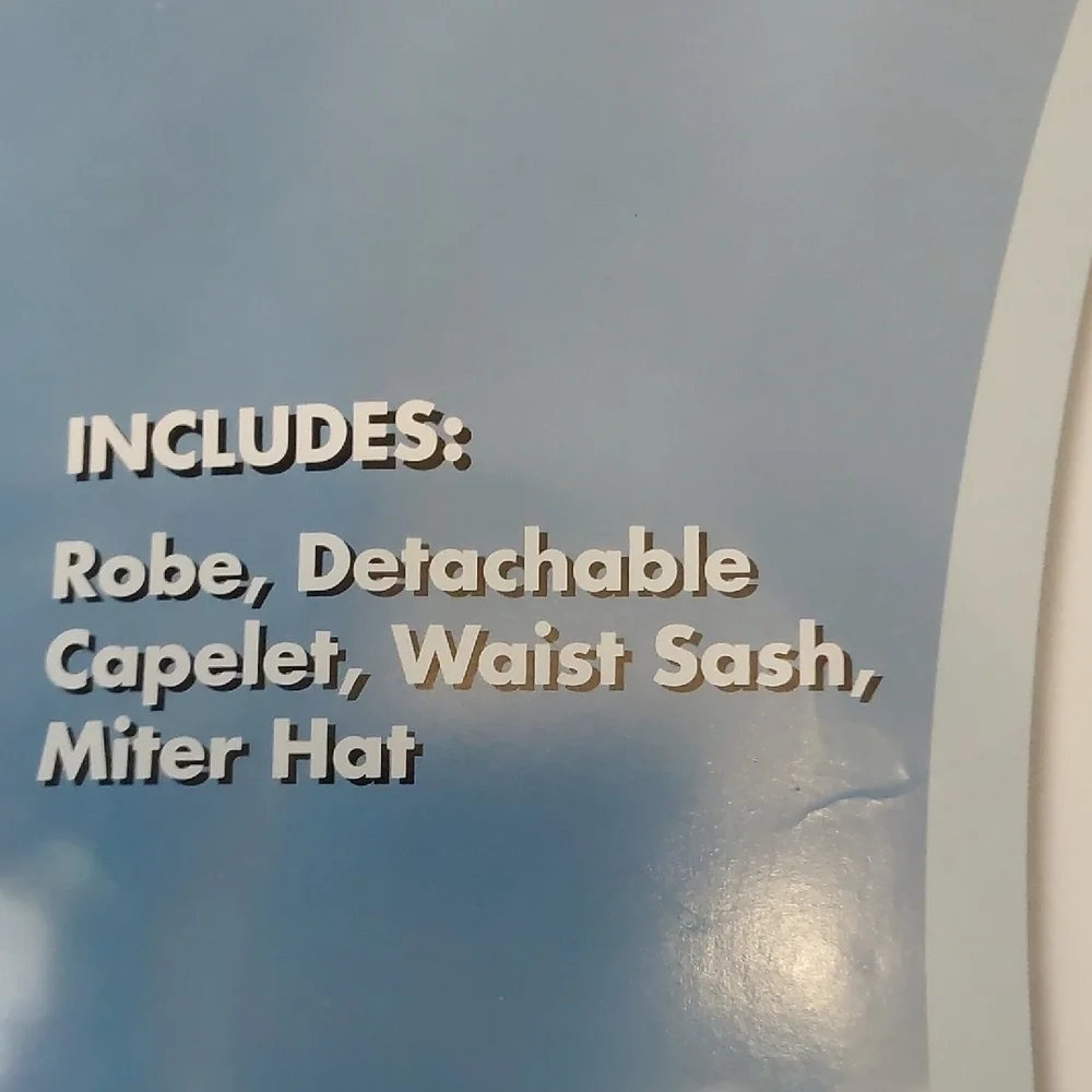 Spirit Pope Costume - White and Gold - Picture 3 of 11